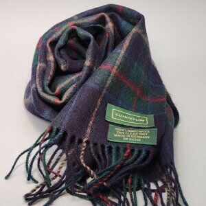 100% Lambswool Plaid Scarf - Clubfellow Brand